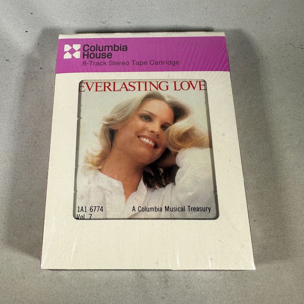 Columbia House Everlasting Love 8 Track  A Columbia Musical Treasury Love Songs